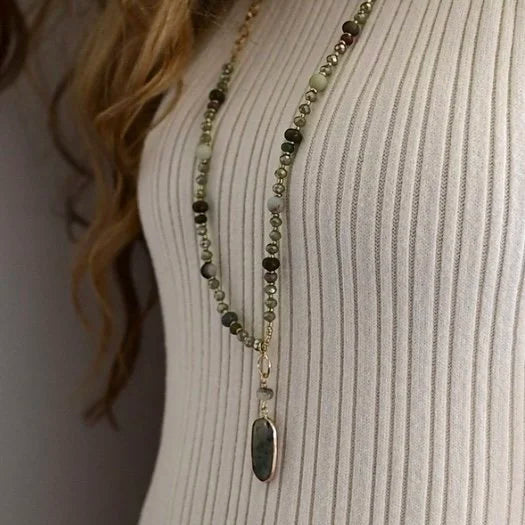 Let’s Go Boho Pendant (Green)