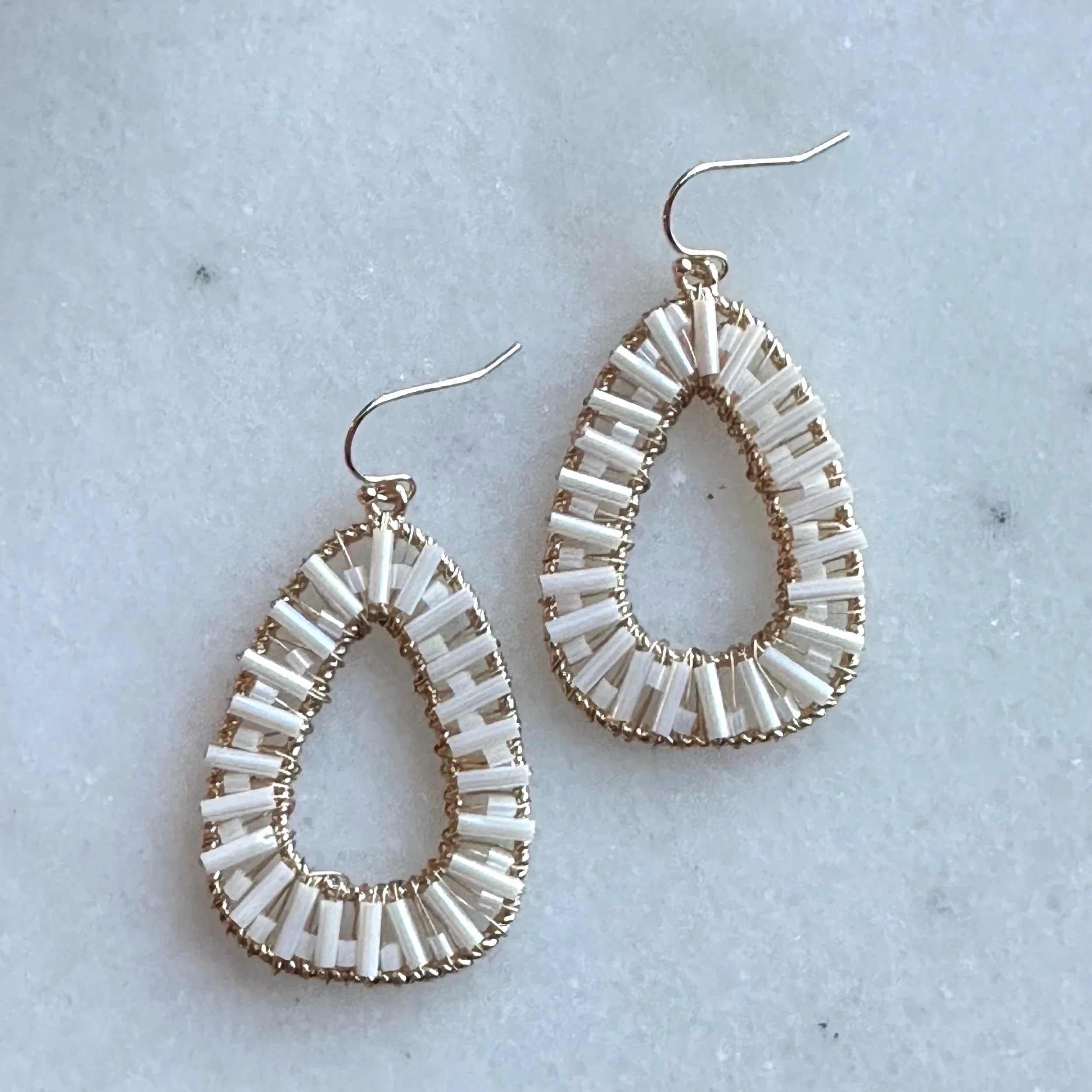 Style Edit Earrings (Ivory)