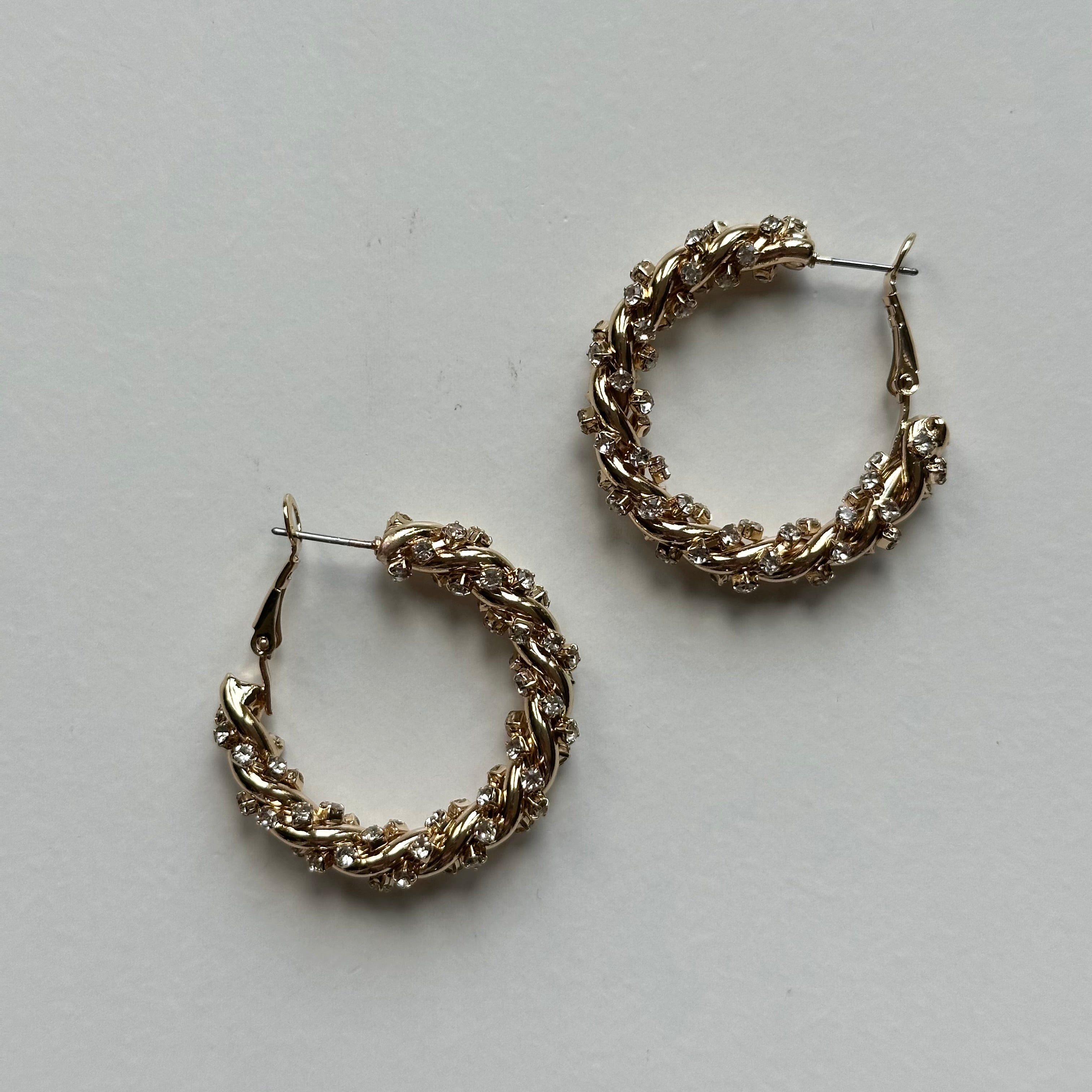 Twist Theory Hoops (Gold)