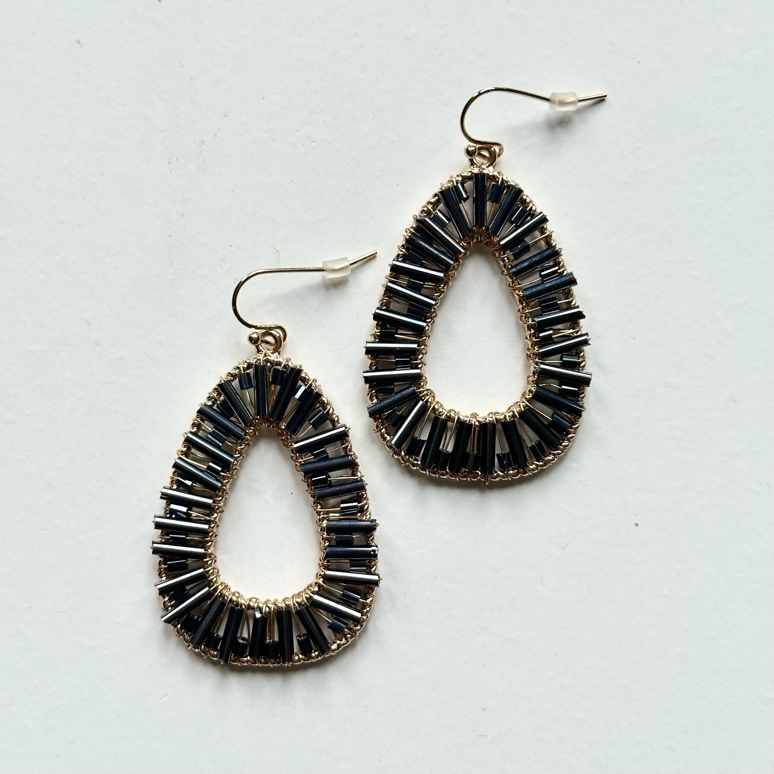 Style Edit Earrings (Navy)