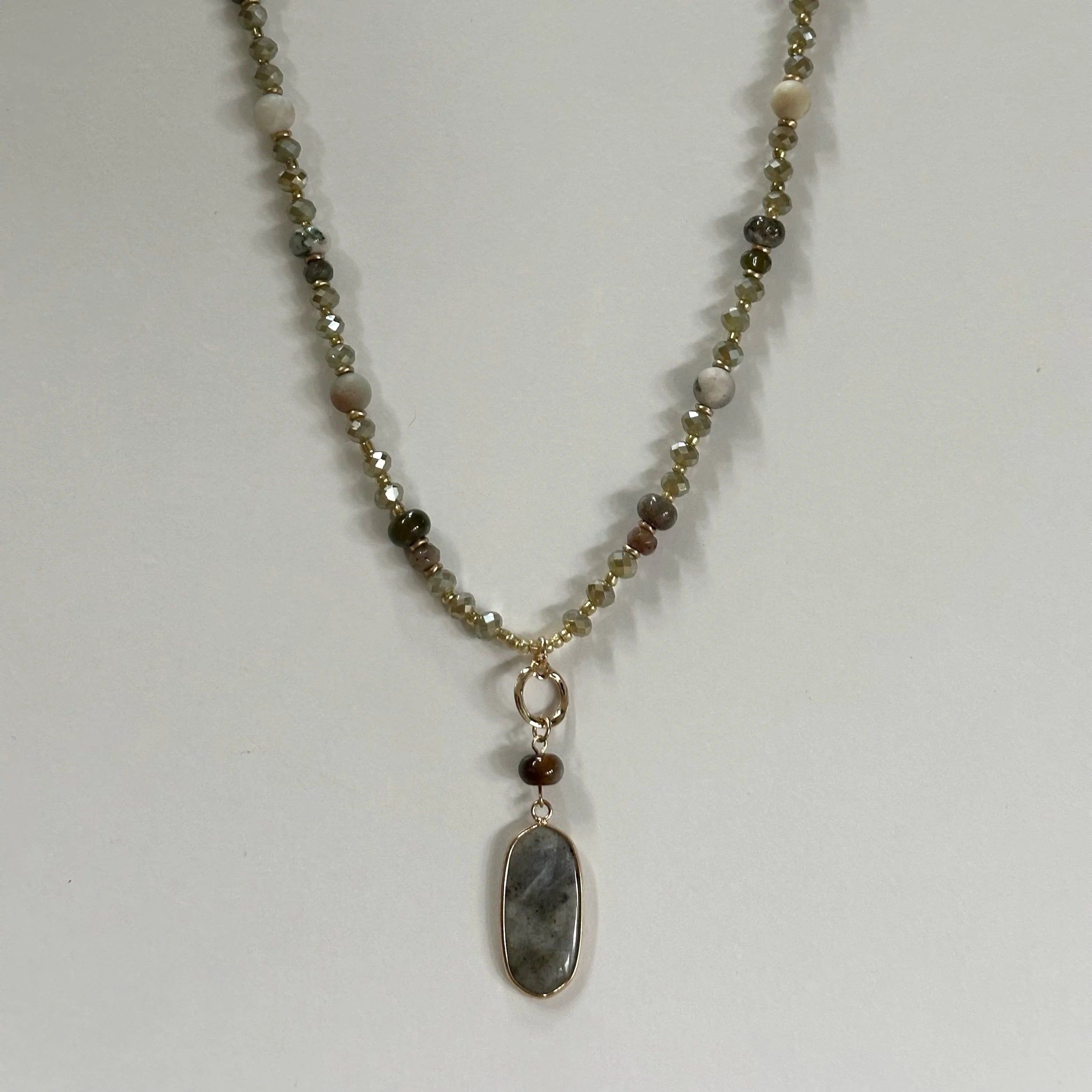 Let’s Go Boho Pendant (Green)