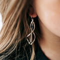 Pirouette Earrings (Silver)