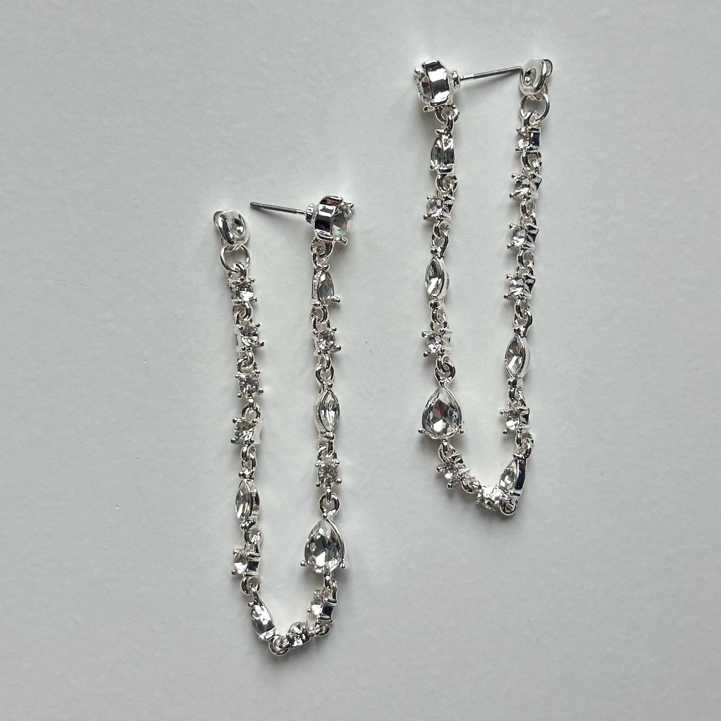 Evening Muse Earrings (Silver)