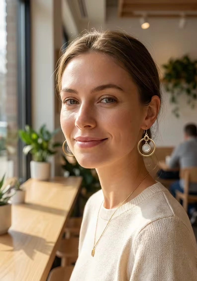 Afterglow Earrings (Gold)