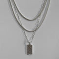 Street Luxe Detachable Necklace (Silver)