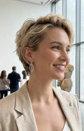 Fine Line Earrings (Silver)