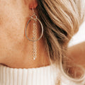 Tassels & Tiers Earrings (Gold)