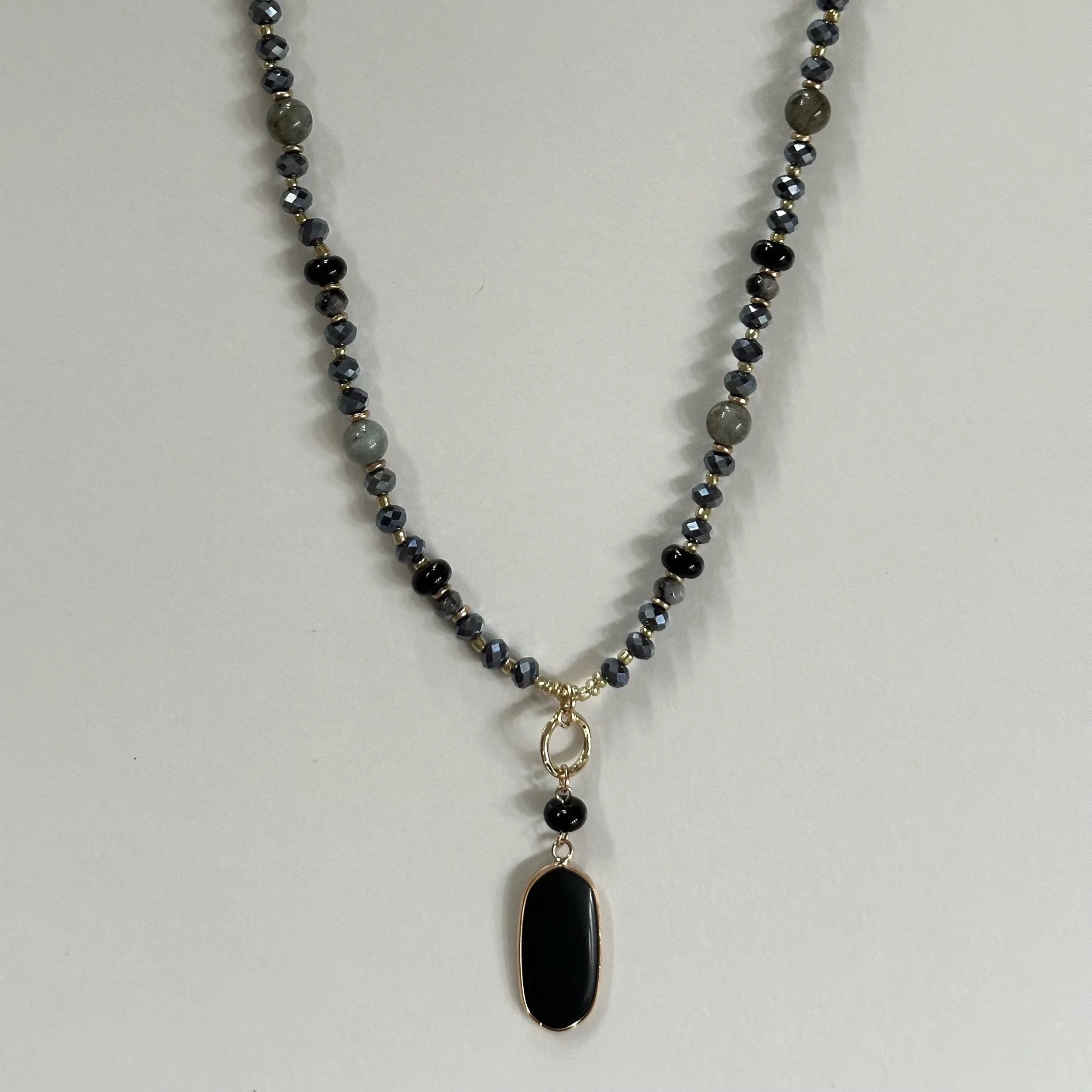 Let's Go Boho Pendant (Black)