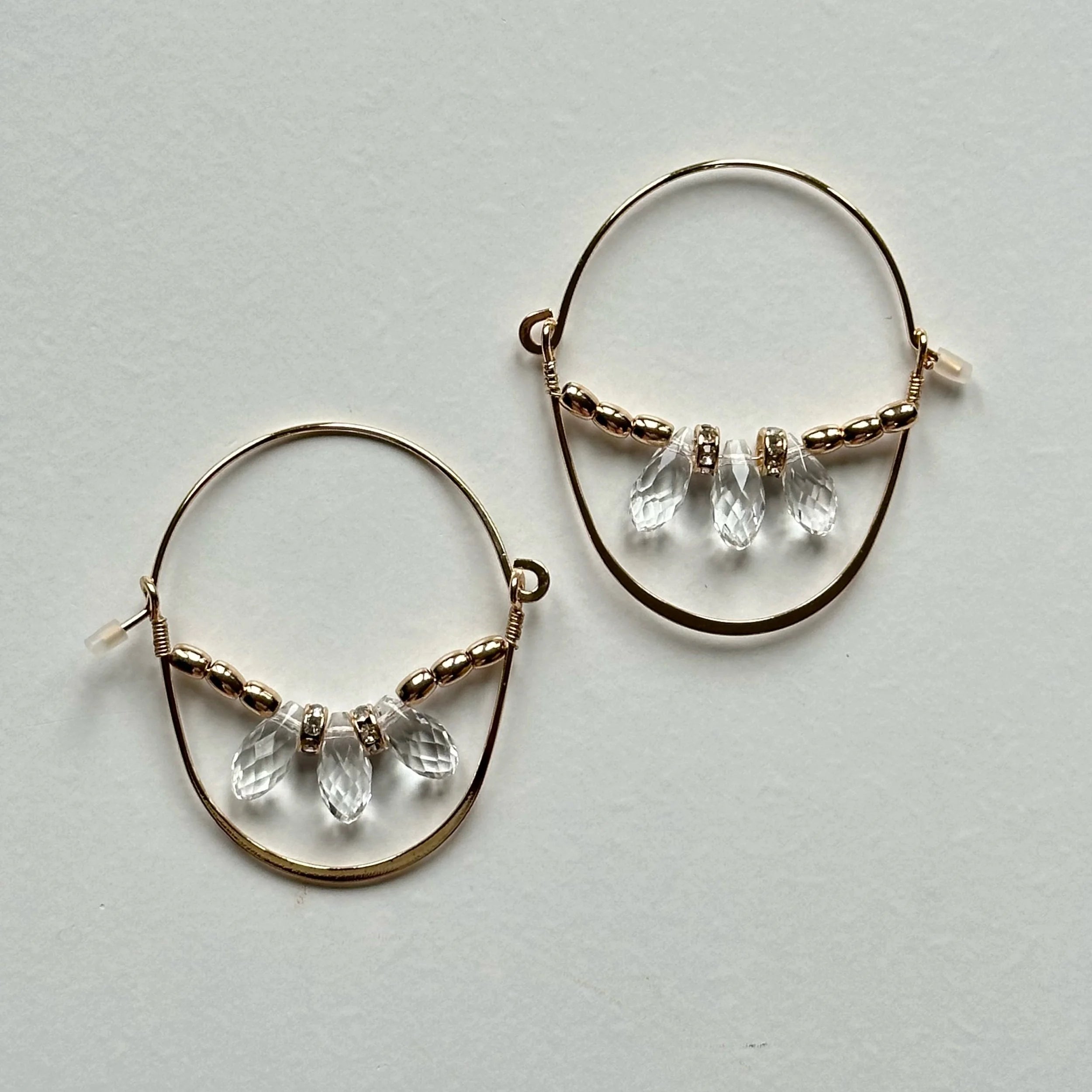 Let It Sway Hoops (Clear)