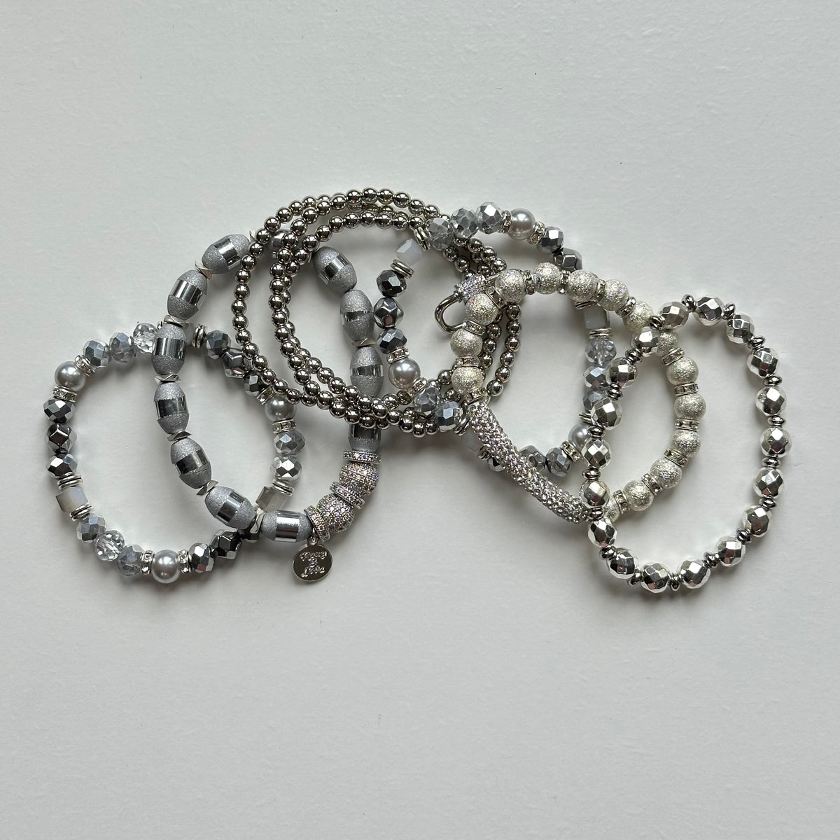 Chrome Couture Stackables (Silver)