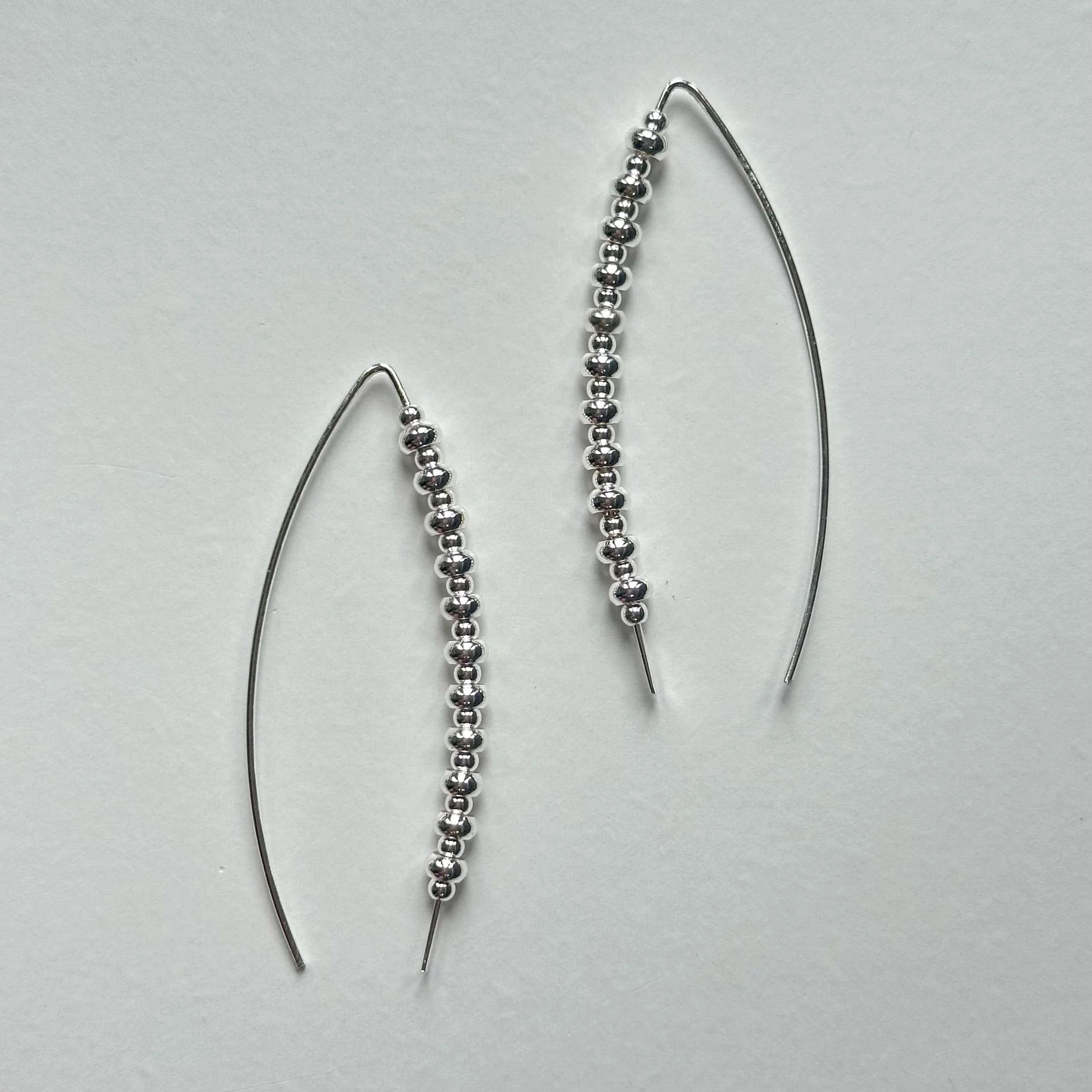 Linea Earrings (Silver)