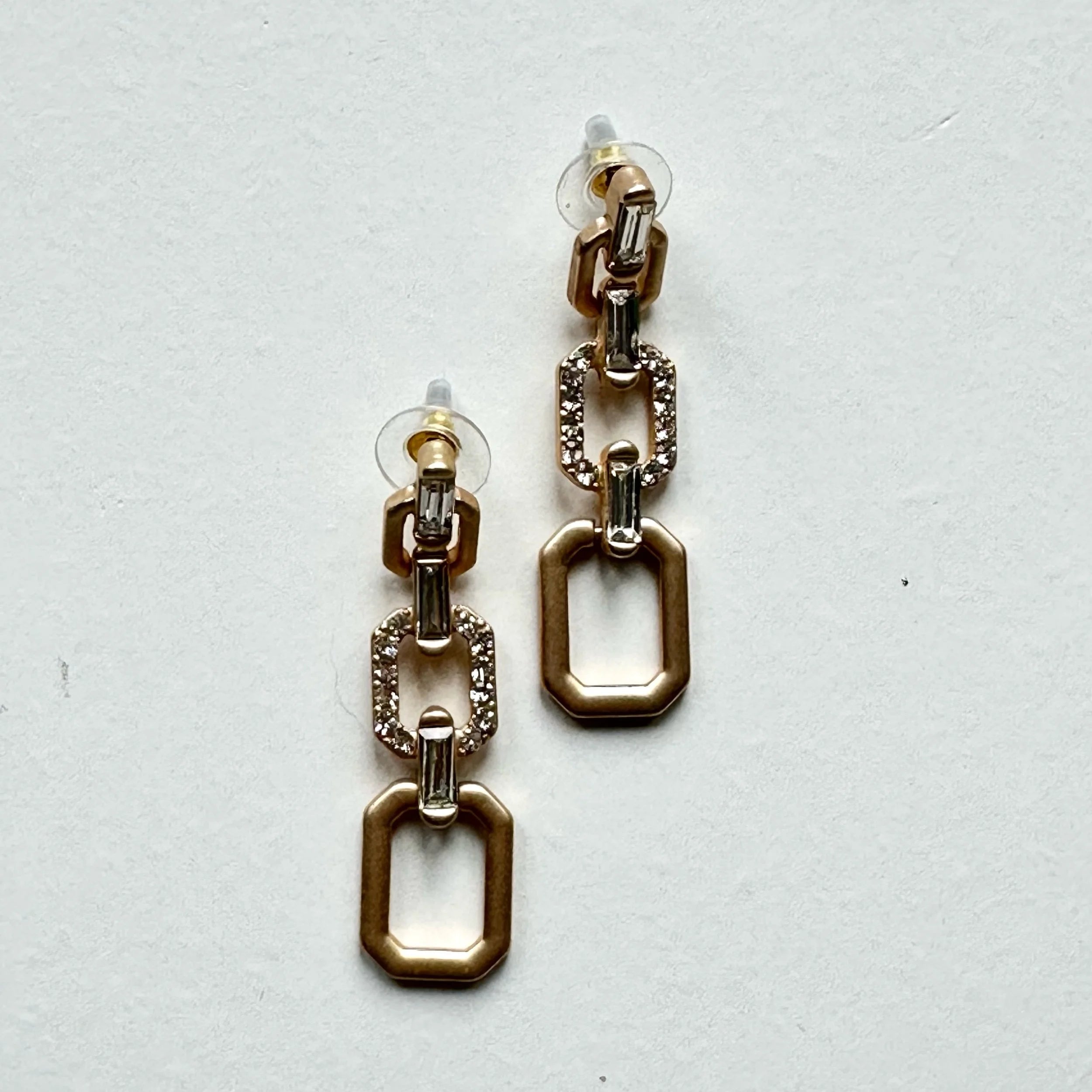Parallel Light Earrings (Gold)