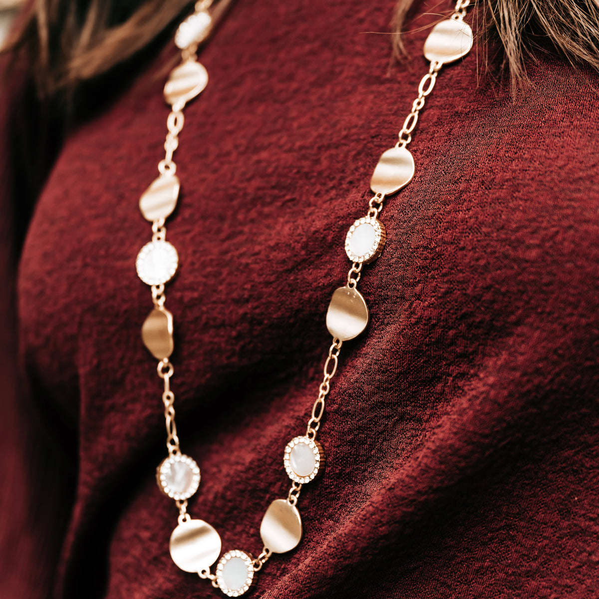 Afterglow Necklace (Gold)