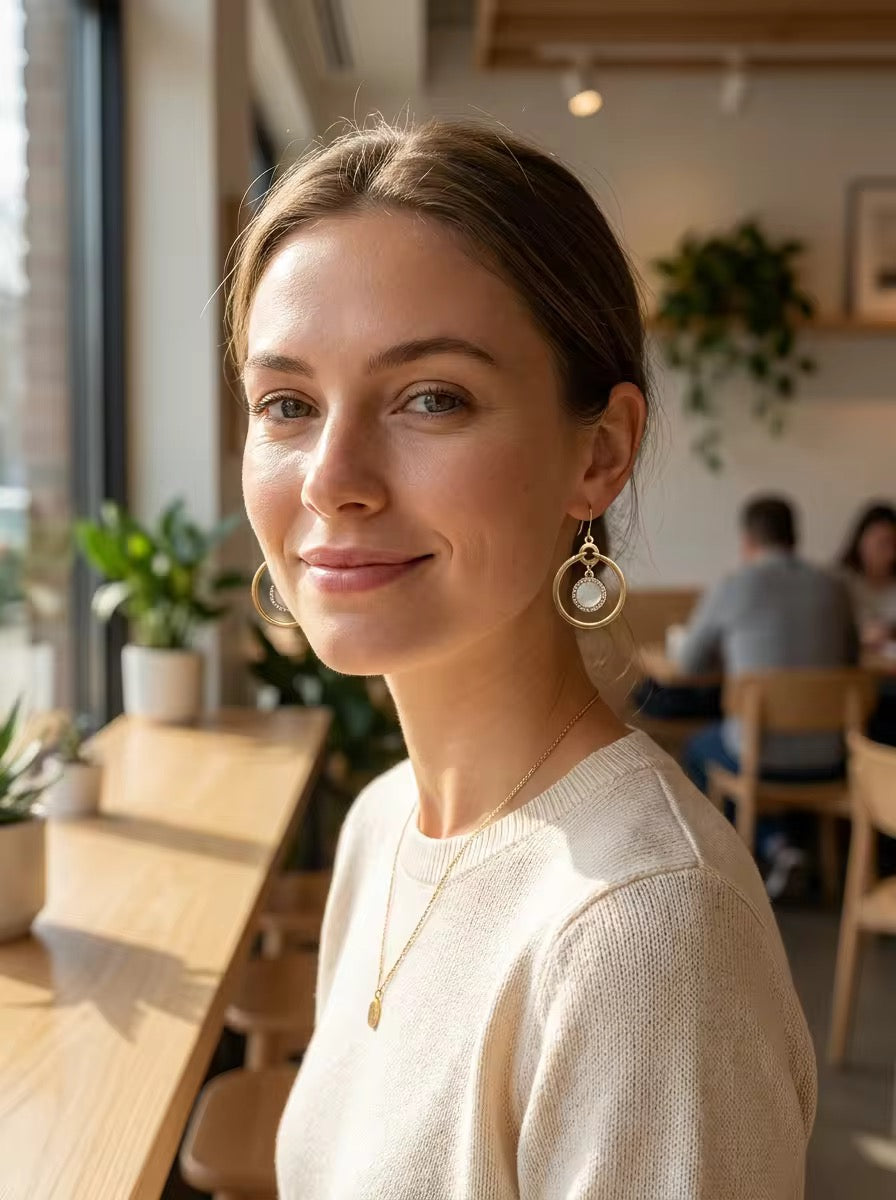 Afterglow Earrings (Gold)