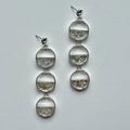 Eclipse Earrings (Silver)