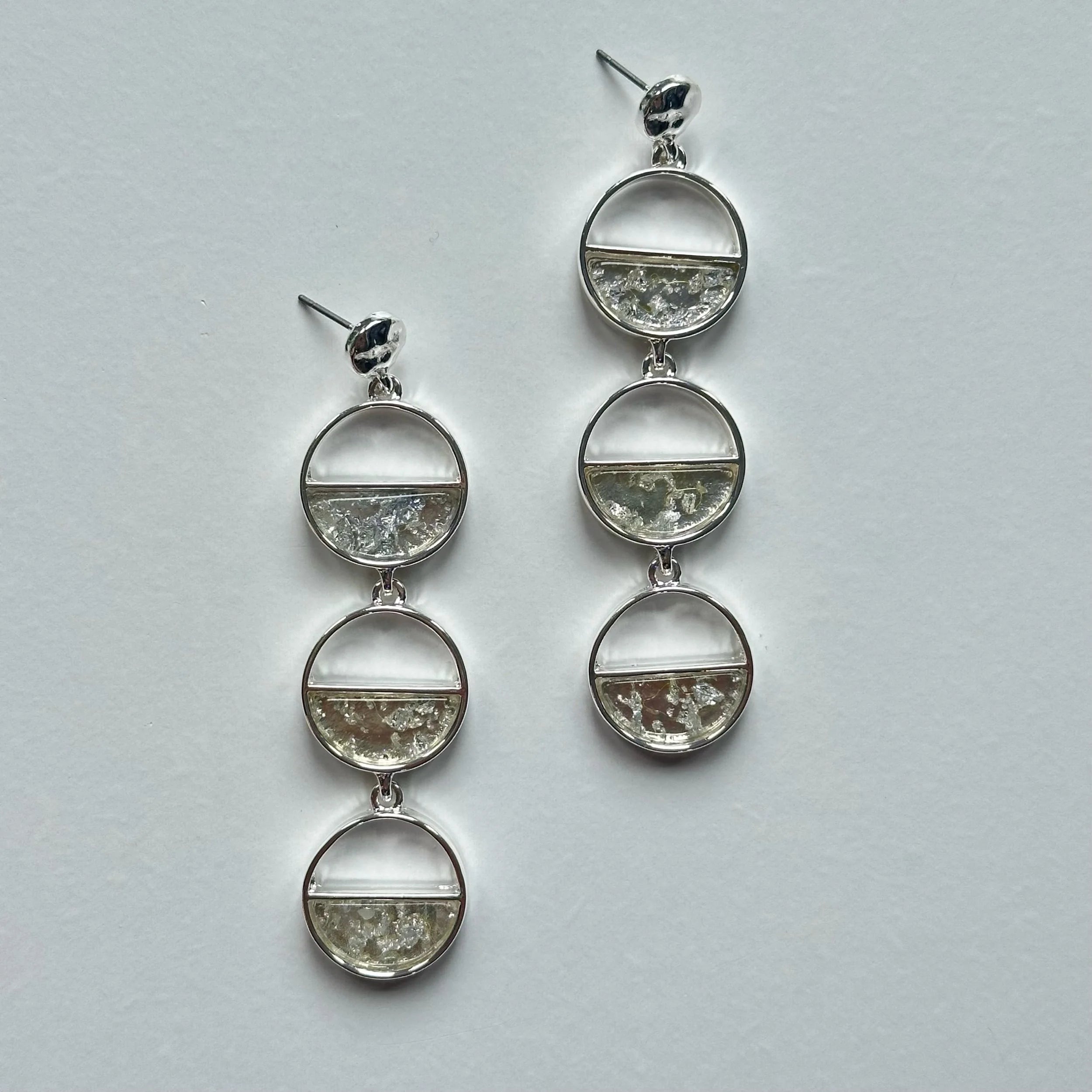 Eclipse Earrings (Silver)