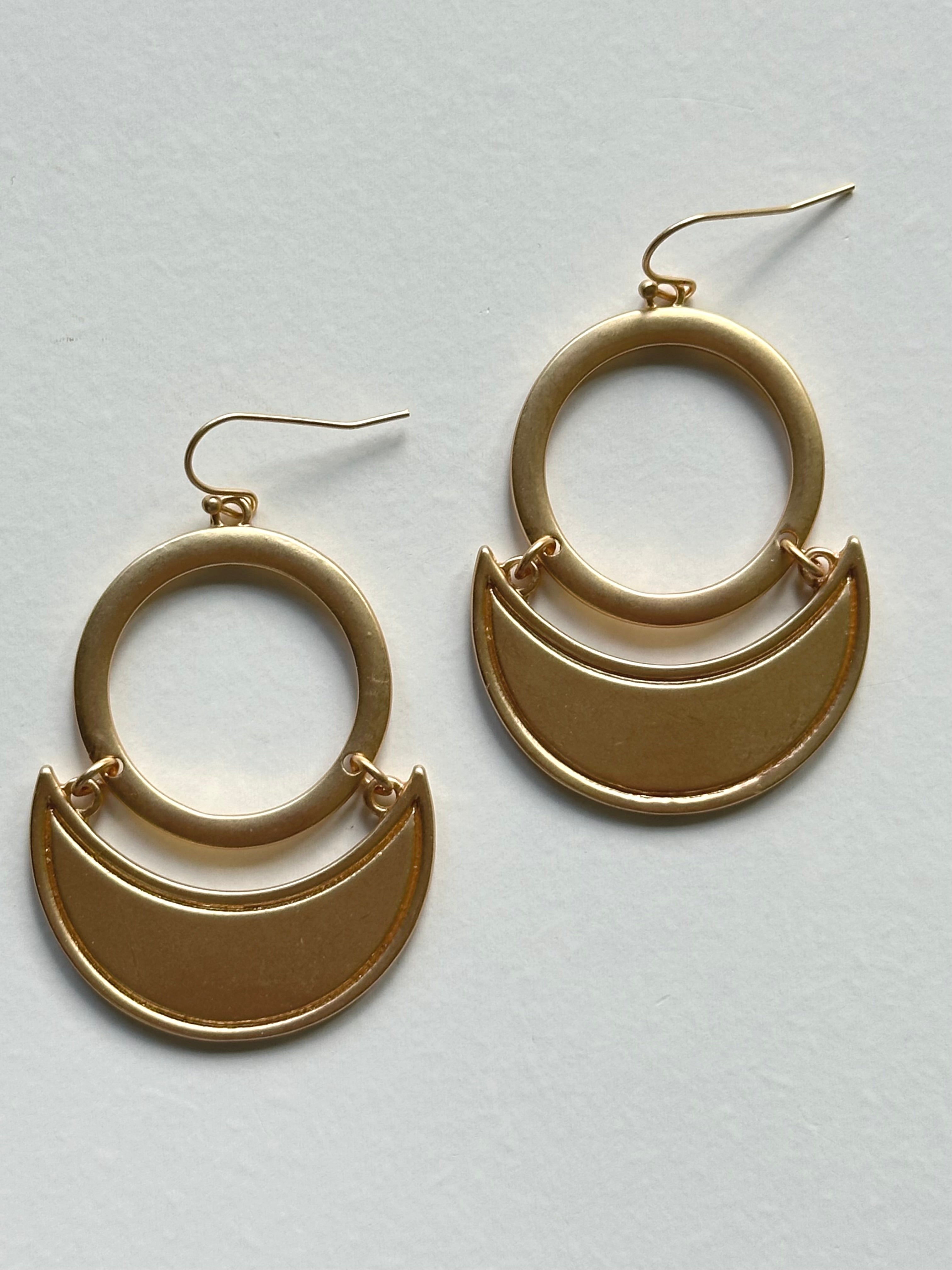 Moonswing Earrings (Gold)