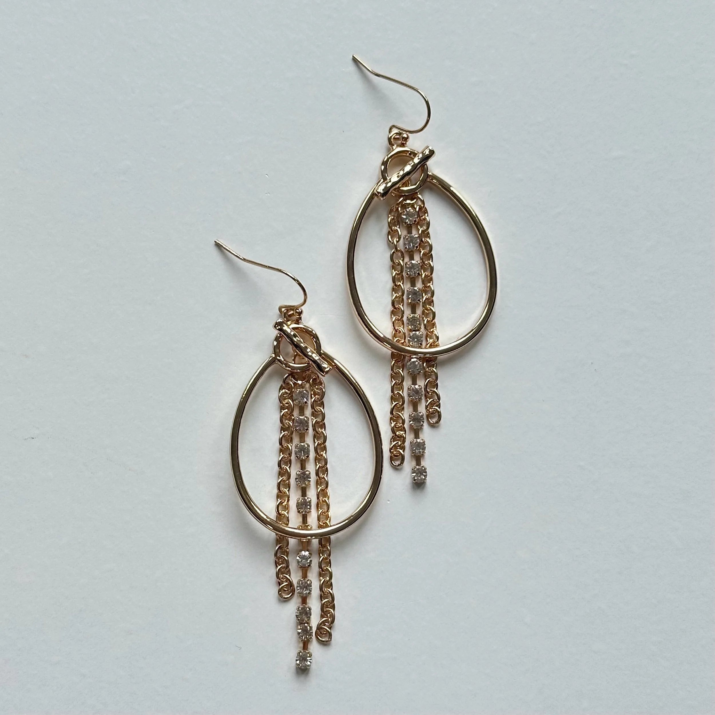 Tassels & Tiers Earrings (Gold)