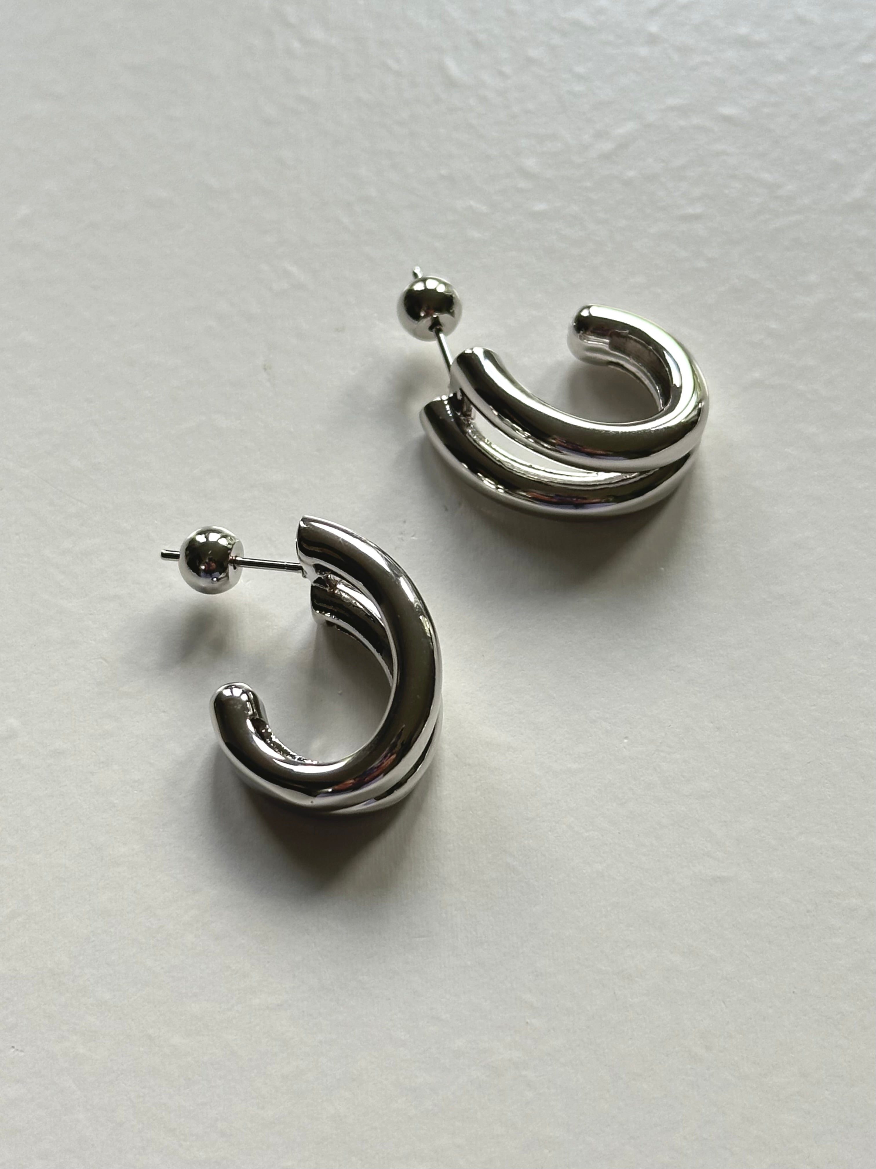 Backdrop Hoops (Silver)