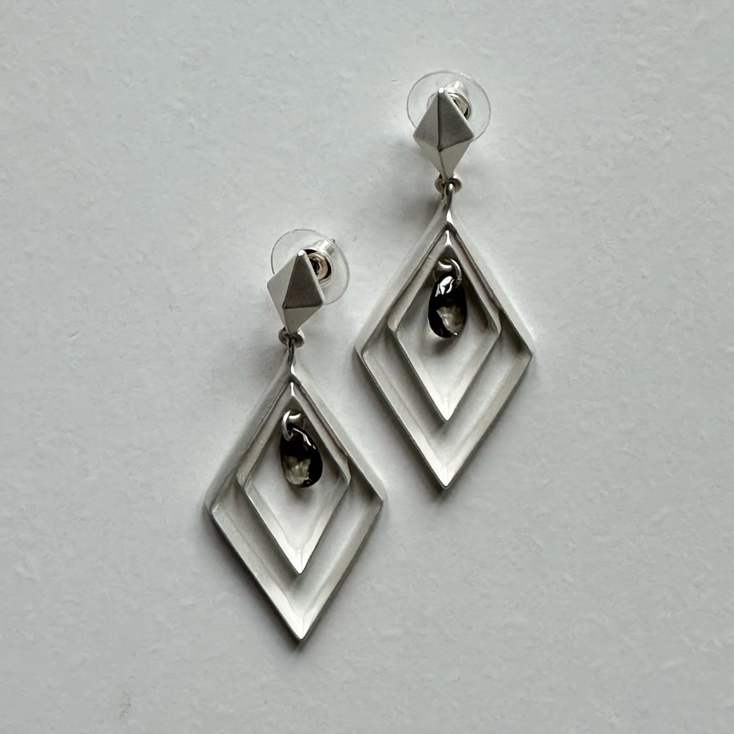 On Point Earrings (Silver)