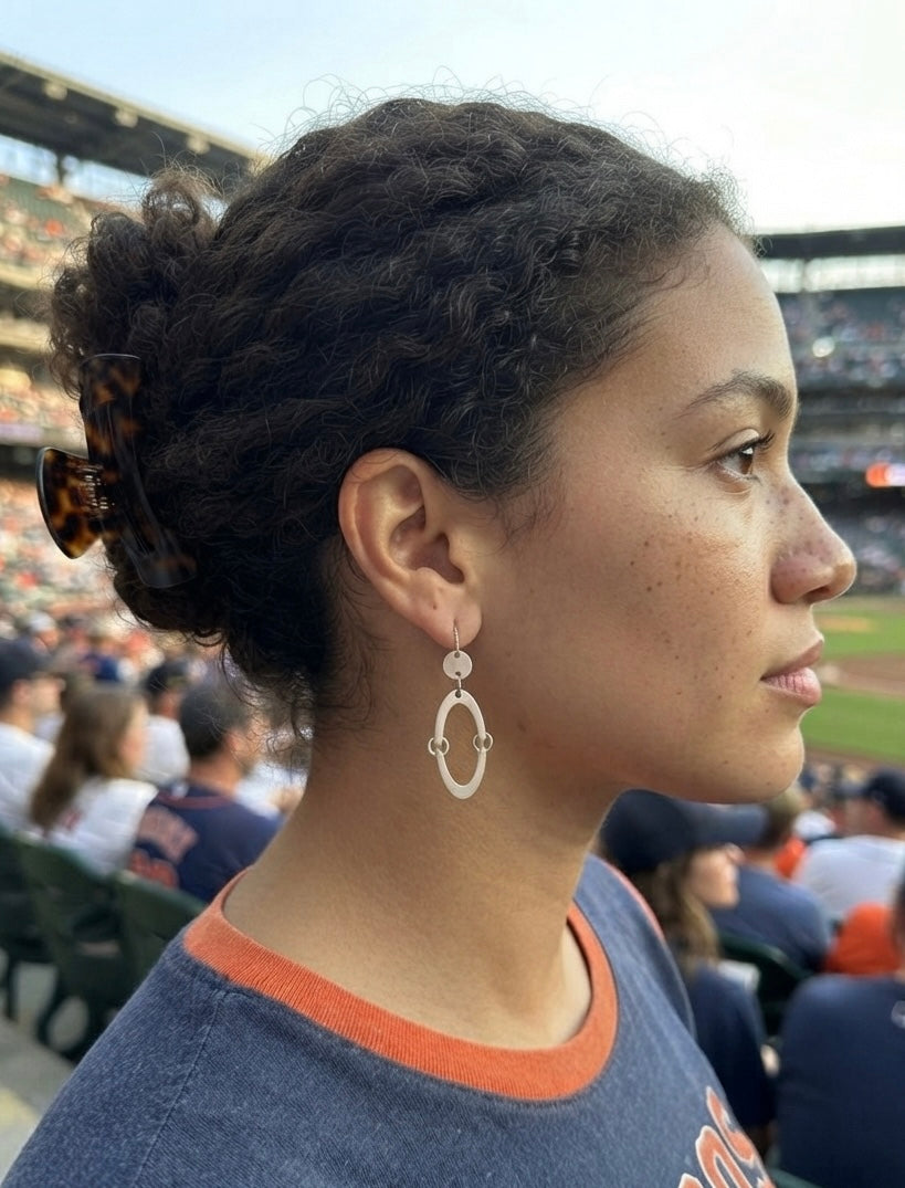 Open Spaces Earrings (Silver)
