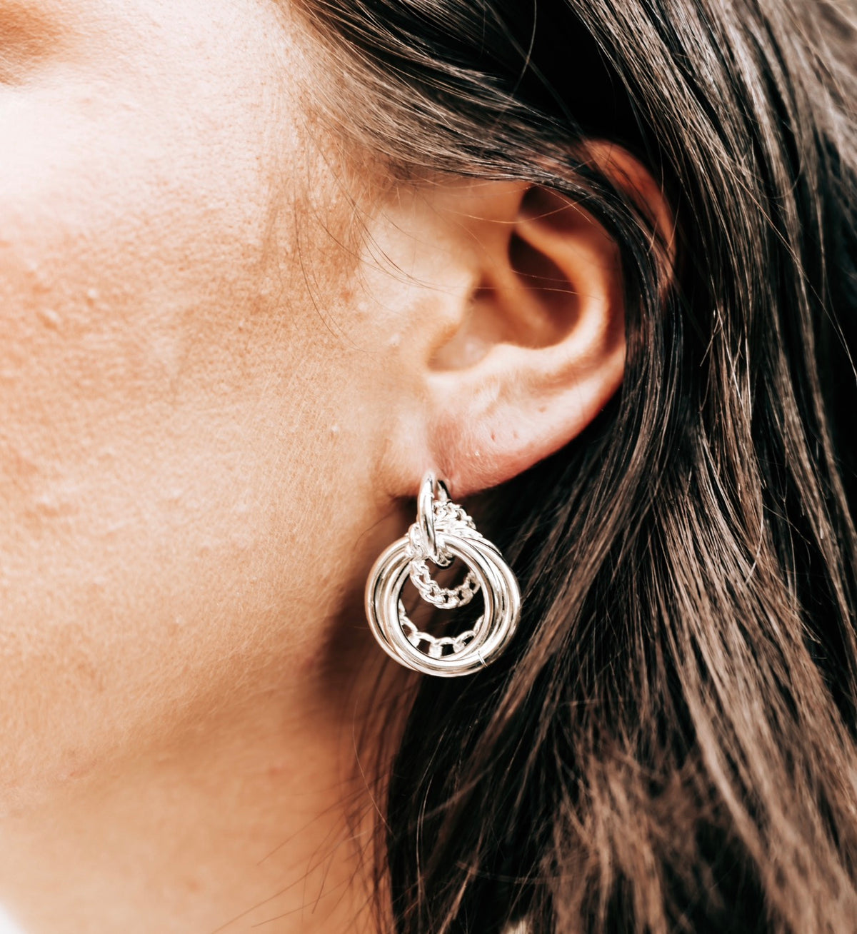 Everyday Play Earrings (Silver)