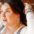 Fashion Forward Earrings (Silver)