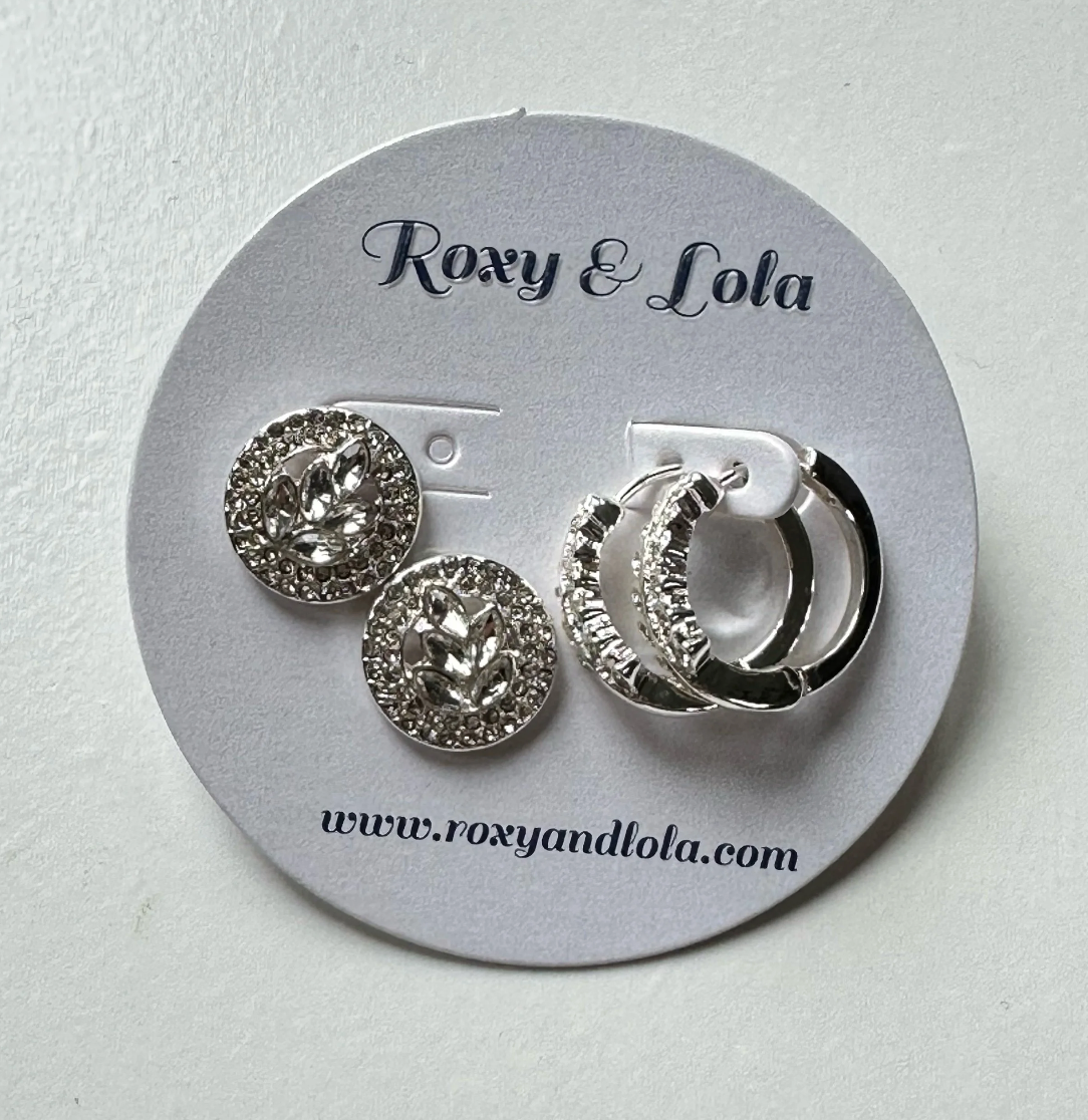 Paloma Earring Set (Silver)